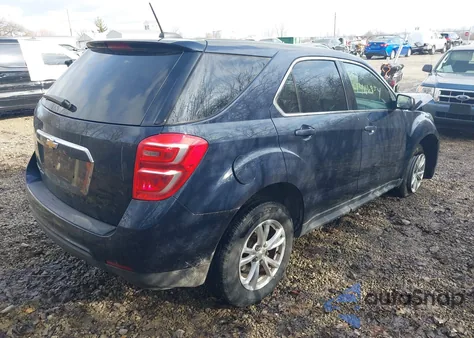 2017 Chevrolet Equinox Ls из США, поврежденный, VIN 2GNFLEEK5H6313841